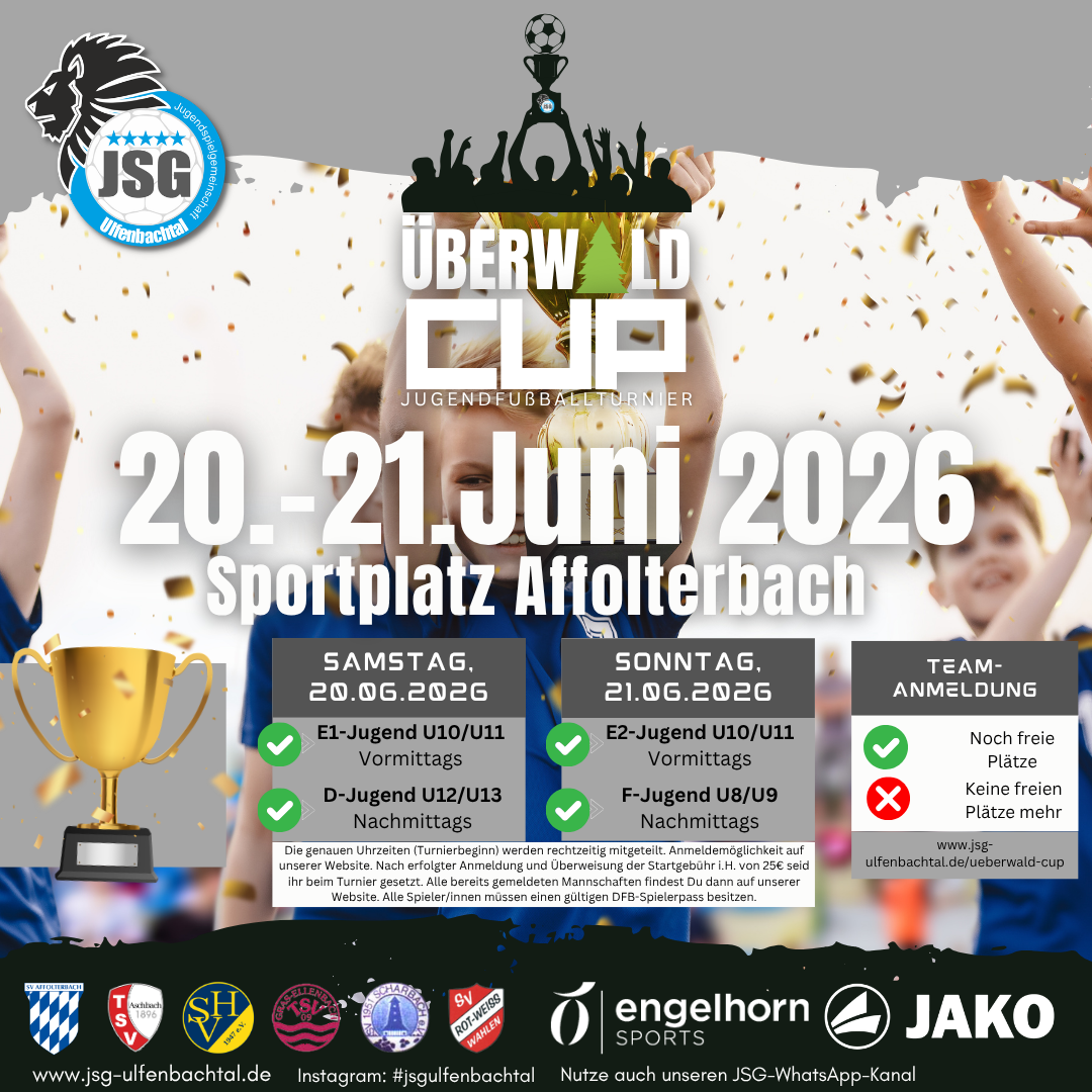 Alle Infos zum Überwald-Cup 2026